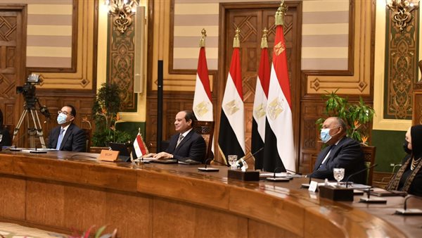 مشاركة الرئيس بالاجتماع