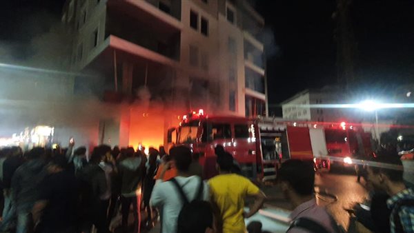 السيطرة على حريق