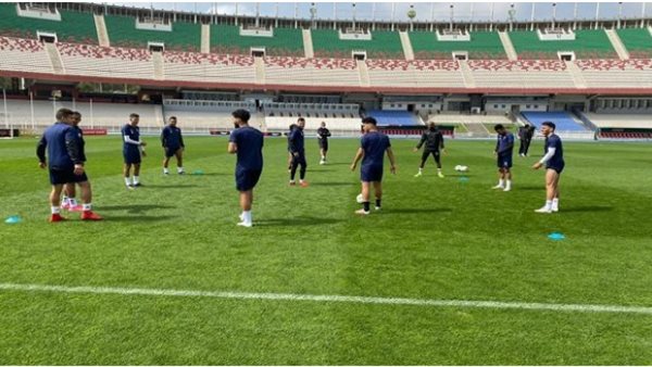 جانب من مران الزمالك