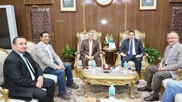 محافظ المنوفية يلتقي