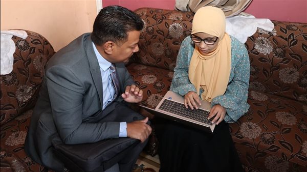 الطالبة هاجر حسام