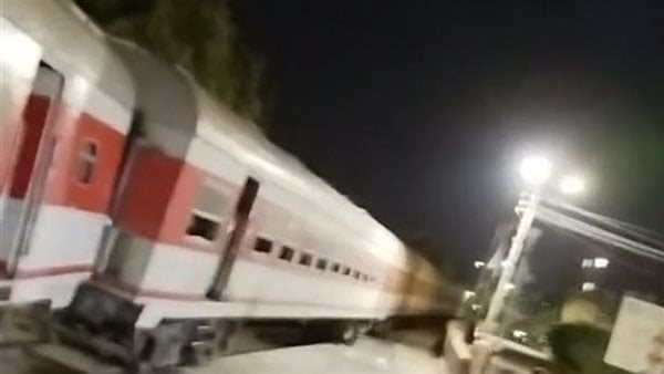 خروج قطار عن القضبان