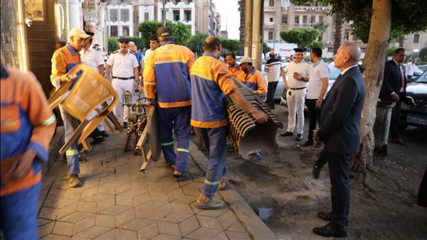 محافظ القاهرة خلال