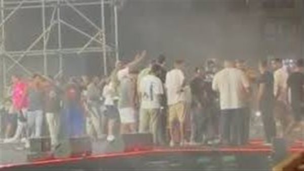 انفجار حفل محمد رمضان