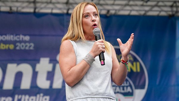  رئيسة وزراء إيطاليا