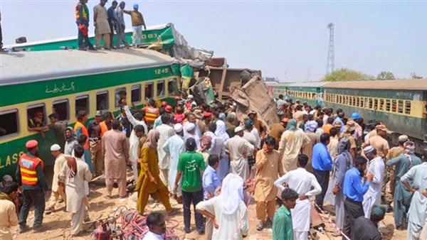   قطار ركاب في باكستان
