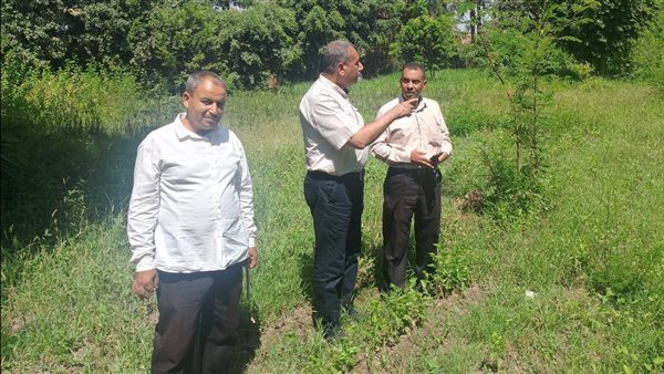 تفقد الإدارة الزراعية