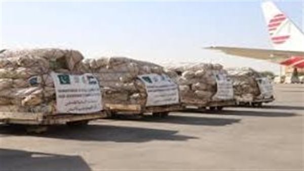 مساعدات إنسانية لغزة