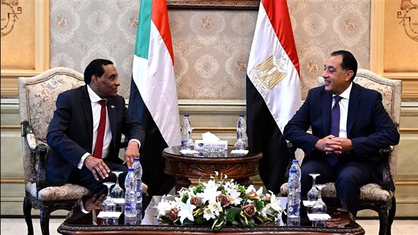 مدبولي ونظيره السوداني