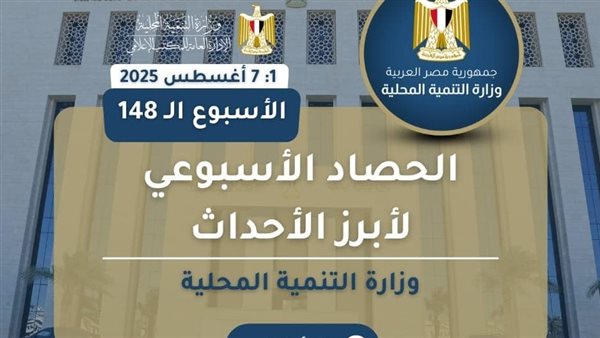 الحصاد الأسبوعي