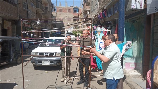 إزالة الإشغالات بمحافظة