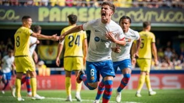 فريقي فياريال وبرشلونة