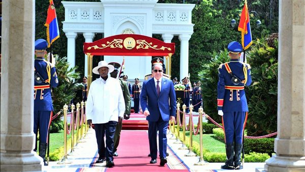 استقبال الرئيس السيسي