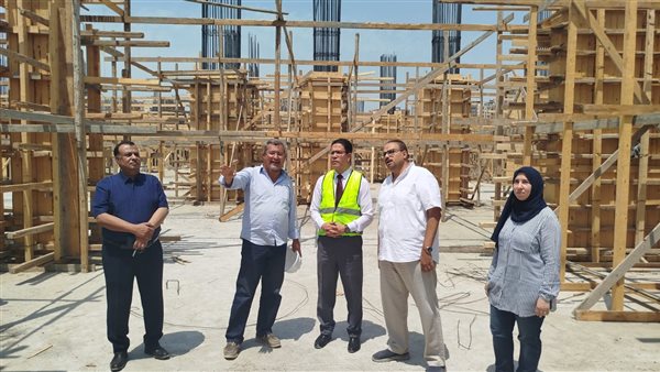 جولة رئيس جامعة بنها