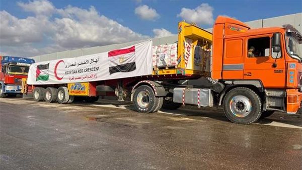 إحدى تحرك المساعدات