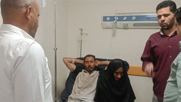 مصابي حادث انهيار