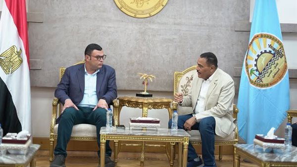 شريف الشربينى ومحافظ