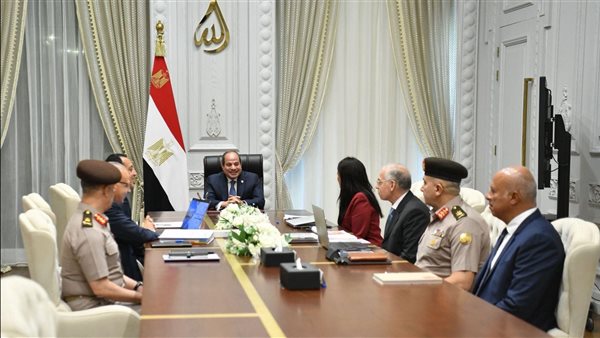 الرئيس السيسي خلال