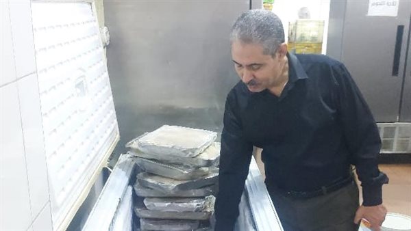 ضبط لحوم فاسدة بمطاعم