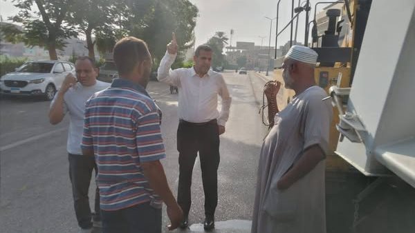 جولة رئيس مدينة الأقصر