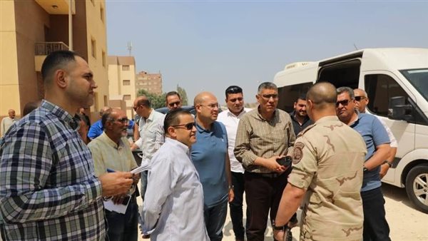 محافظ الجيزة يتفقد