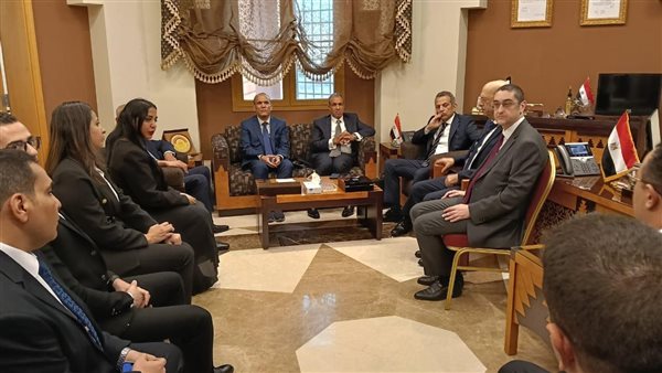 جانب من الزيارة 