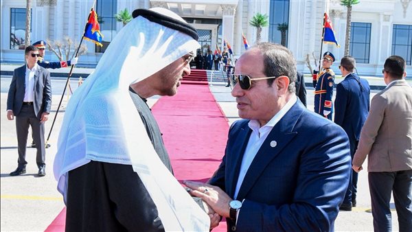 السيسي يودع رئيس