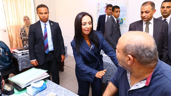  وزيرة التضامن الاجتماعي