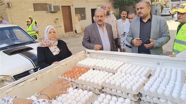 بيع البيض للمواطنين