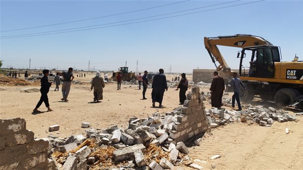 إزالة 35 حالة تعدي