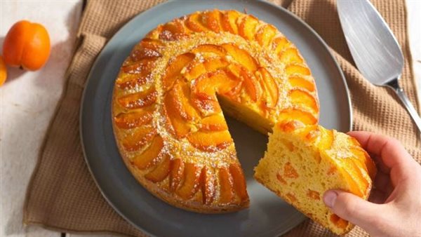  كيك المشمش بطعم