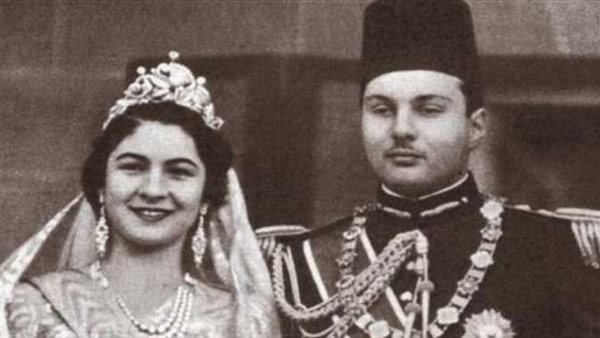 الملك فاروق و الملكة