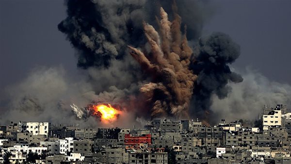 قصف غزه
