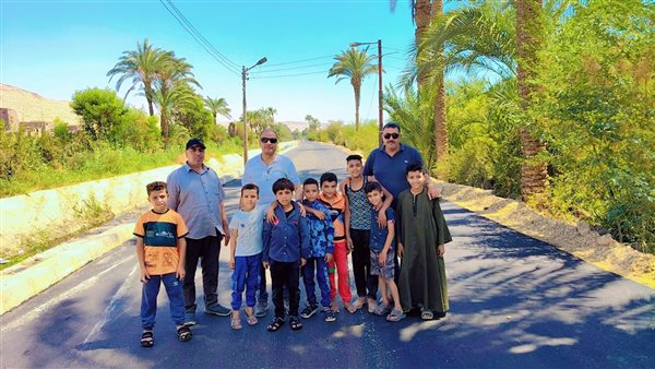 الطرف المرصوفة بأسيوط