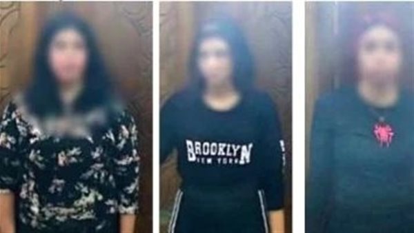 ضبط ثلاث سيدات بالقاهرة