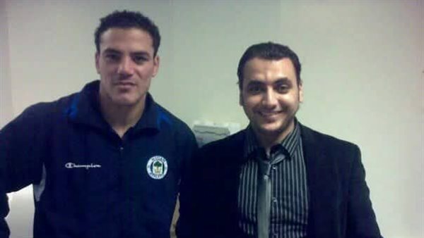 عمرو زكي ووكيله محمد