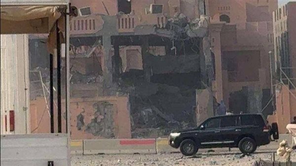 موقع الانفجار