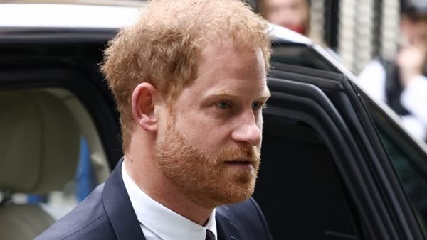 الأمير هاري يقوم