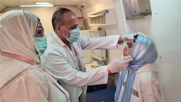 جانب من القافله الطبيه