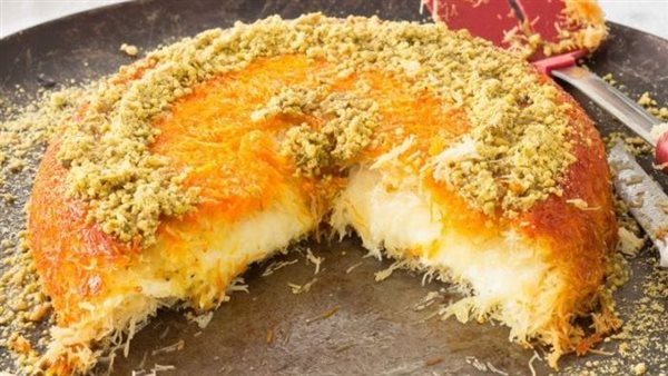 كنافة بالكاسترد 