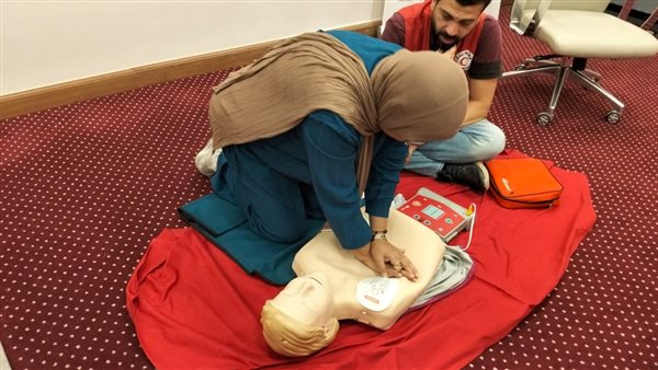 جانب من التدريب