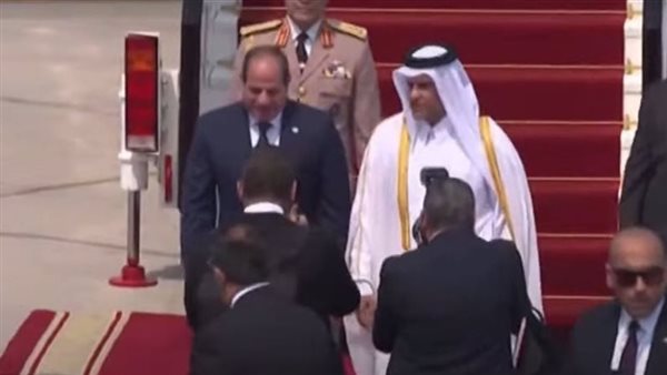  الرئيس السيسي يصل