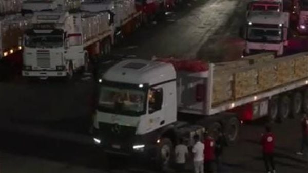 مساعدات مصرية الي