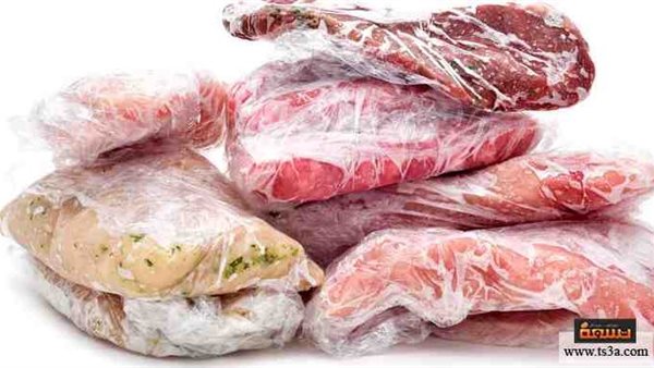 الأطعمة المجمدة والمغلفة