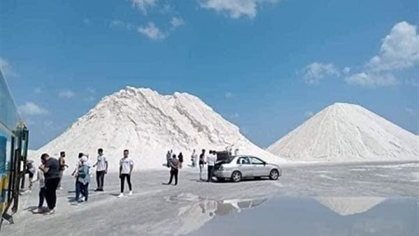 جبال الملح بمدينة