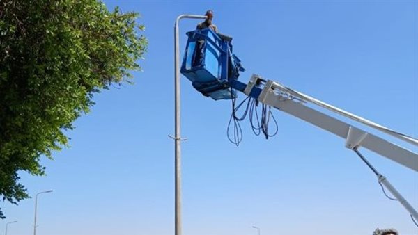 أعمال صيانة أعمدة