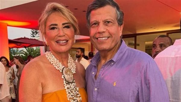 إيناس الدغيدي وزوجها