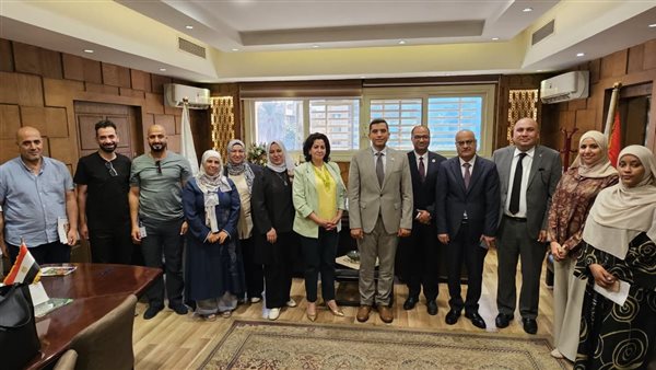 جانب من الزيارة