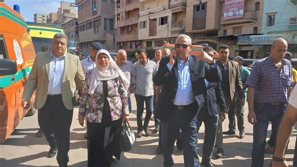 محافظ الغربية يتابع