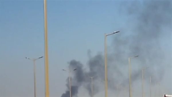 حريق بالبحيره 